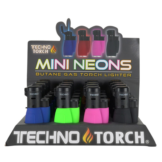 TECHNO TORCH MINI NEON 16CT