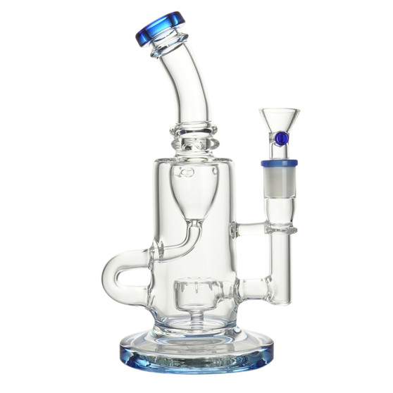 8½" INCYCLE SHOWERHEAD PERC RIG - LIGHT BLUE