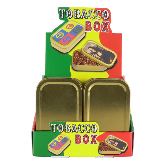 METAL TOBACCO BOX 12CT