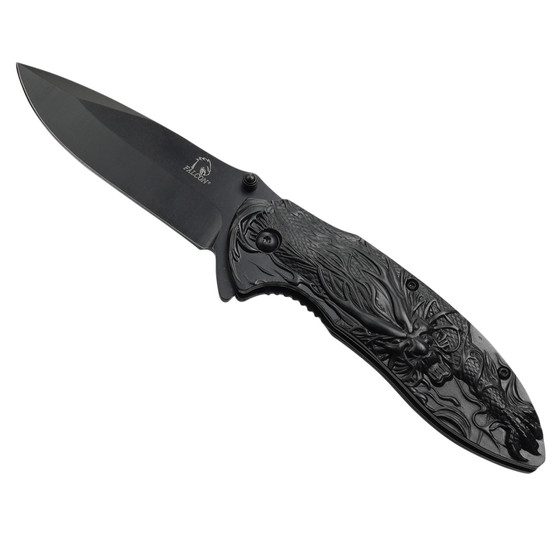 3.5" SPRING ASSIST TIGER KNIFE