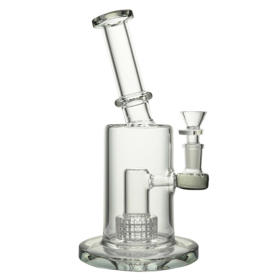 9½" MATRIX PERC WATER PIPE - SMOKE