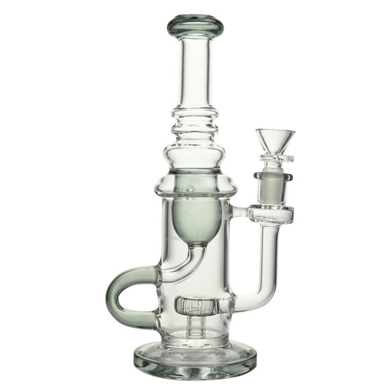 9½" INCYCLE SHOWERHEAD PERC RIG - SMOKE