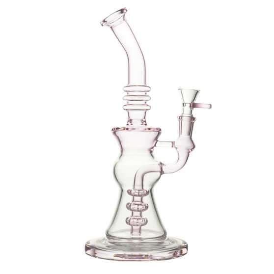 10½" TRIPLE SHOWERHEAD PERC RIG - PINK