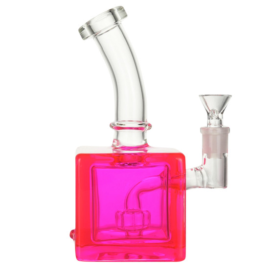 7½" FREEZABLE CUBE RIG - PINK