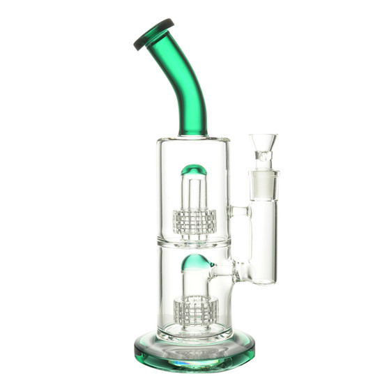 11" DOUBLE TIRE PERC - DARK GREEN