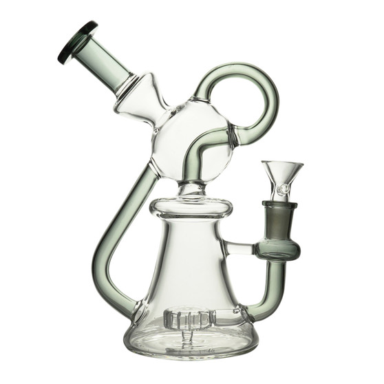 7.5" COLOR ACCENT RECYCLER - GRAY