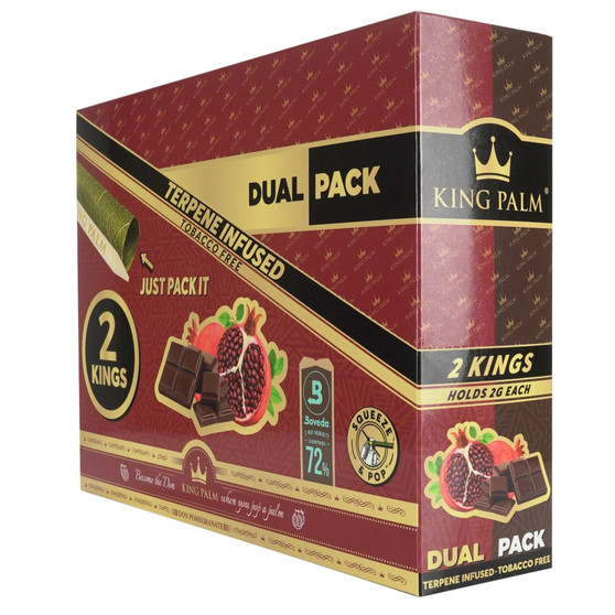 KING PALM DUAL PACK 2 KINGS - DON POMEGRANATE & RICH CHOCOLATE