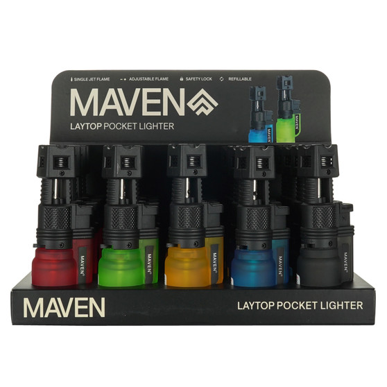 MAVEN - LAYTOP POCKET LIGHTER 20CT