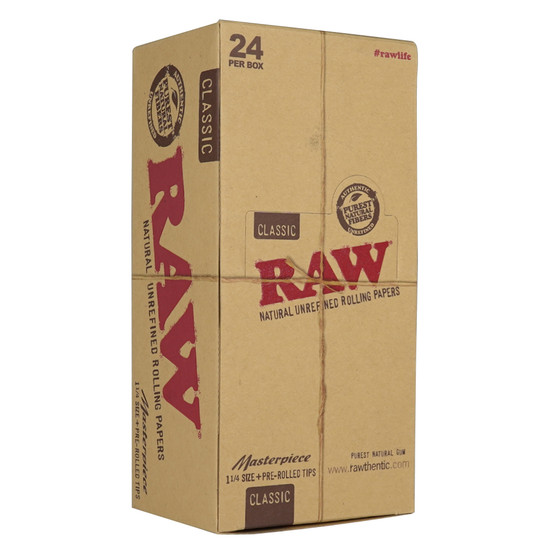 RAW MASTERPIECE 1¼ PAPERS + TIPS