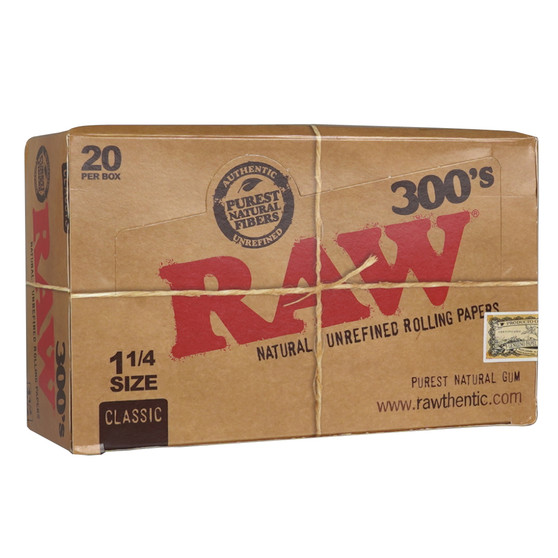 RAW CLASSIC 300'S 1¼ PAPERS