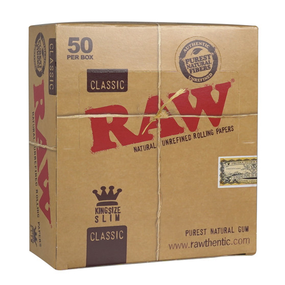 RAW CLASSIC KING SIZE SLIM PAPERS