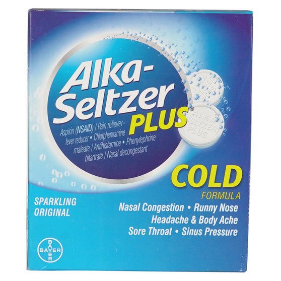 ALKA SELTZER PLUS 20CT