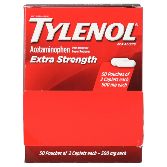 TYLENOL 50CT