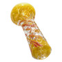 4.5" BUTTON PRESS FRIT HAND PIPE MIX COLOR