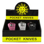 POCKET KNIVES WIDE - 6CT