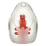 DINOSAUR EGG USA COLOR - RED