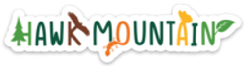 Hawk Mountain Nature Logo Magnet