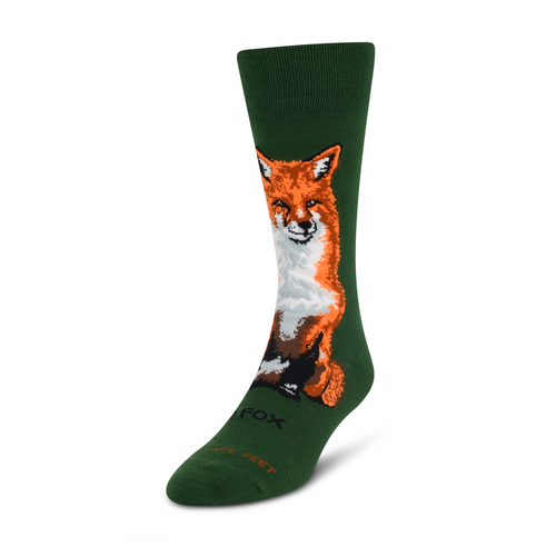 Realistic Red Fox socks