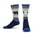 Ombre Striped Bear Socks