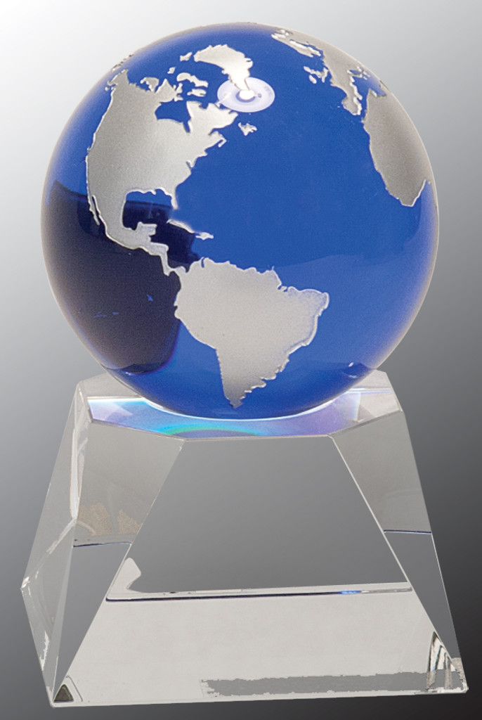 Blue Crystal Globe Award