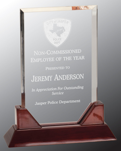 employee of the year plaque