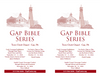 Gap Bible Series Bulletin Insert (PDF Download)