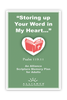 Storing Up Your Word in My Heart (PDF Download)