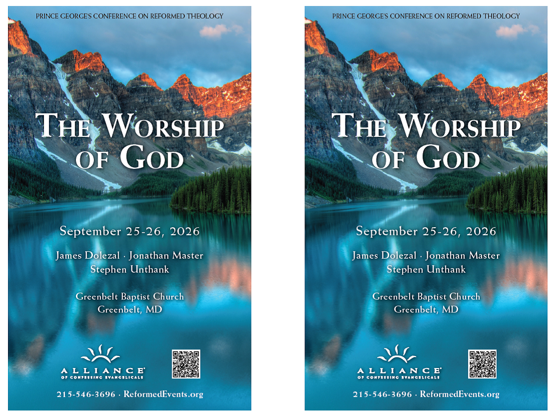 Prince George's Conference on Reformed Theology Bulletin Insert (PDF Download)