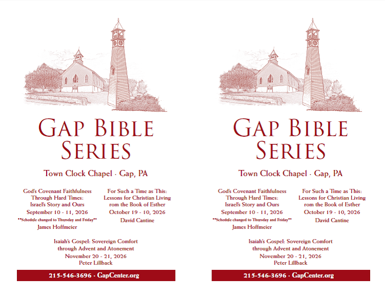 Gap Bible Series Bulletin Insert (PDF Download)