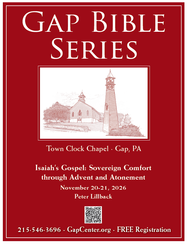 Gap Bible Series Poster - November (8x11)