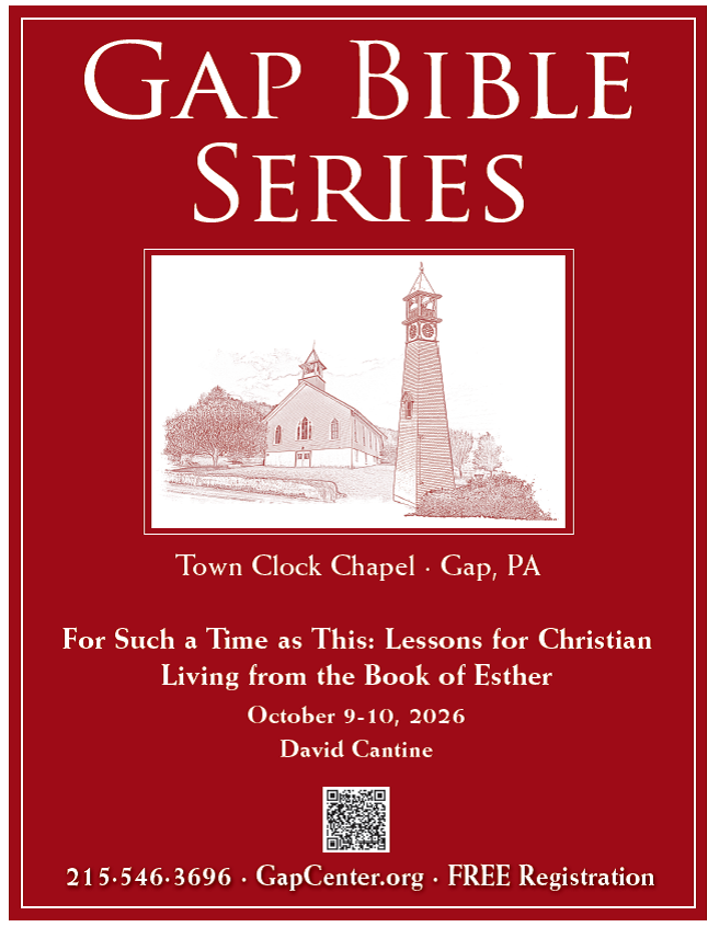 Gap Bible Series Poster - October (8x11)