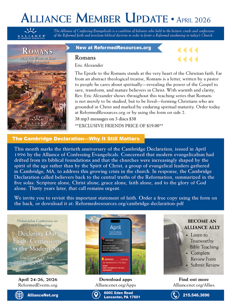 Member Update (PDF Download)