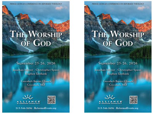 Prince George's Conference on Reformed Theology Bulletin Insert