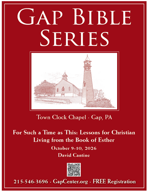Gap Bible Series Poster - October (8x11)