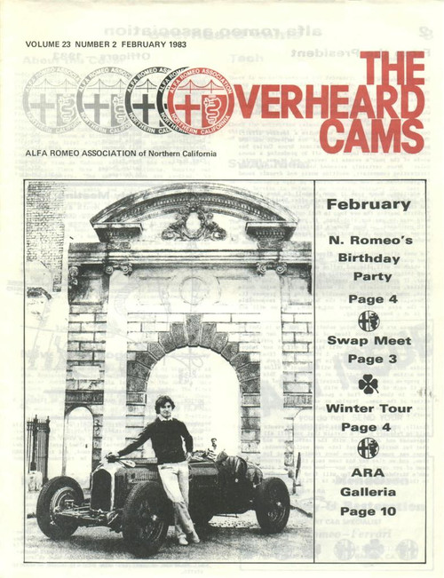 Overheard Cams March 1983