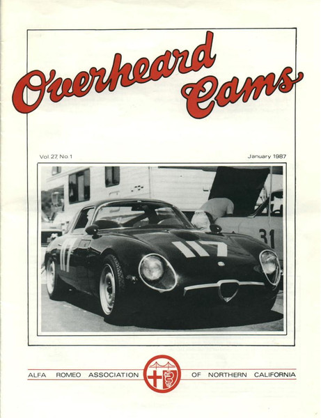 Overheard Cams 1987 Full Year