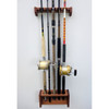 mahogany five rod rack