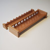 Solid Cherry Wood Fishing Rod Rack