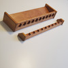 Solid Cherry Wood Fishing Rod Rack