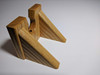 Baseball Bat Hanger | Solid Red Oak Wood