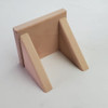 Solid Beech Wood Shelf | 4.75 Inch | Unfinished, bottom left view