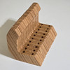 Solid Red Oak Wood Bow and Arrow Rack Hooks (Sold Individually)