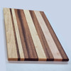 Cutting Board #146, mahogany and maple edge grain