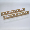 25 Inch Solid Maple Ceiling Mount Fishing Rod Rack by Chris Skrobarczyk Carpentry (CS Carpentry)