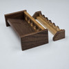 14 Inch Solid Walnut Wood Fishing Rod Rack