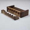 14 Inch Solid Walnut Wood Fishing Rod Rack