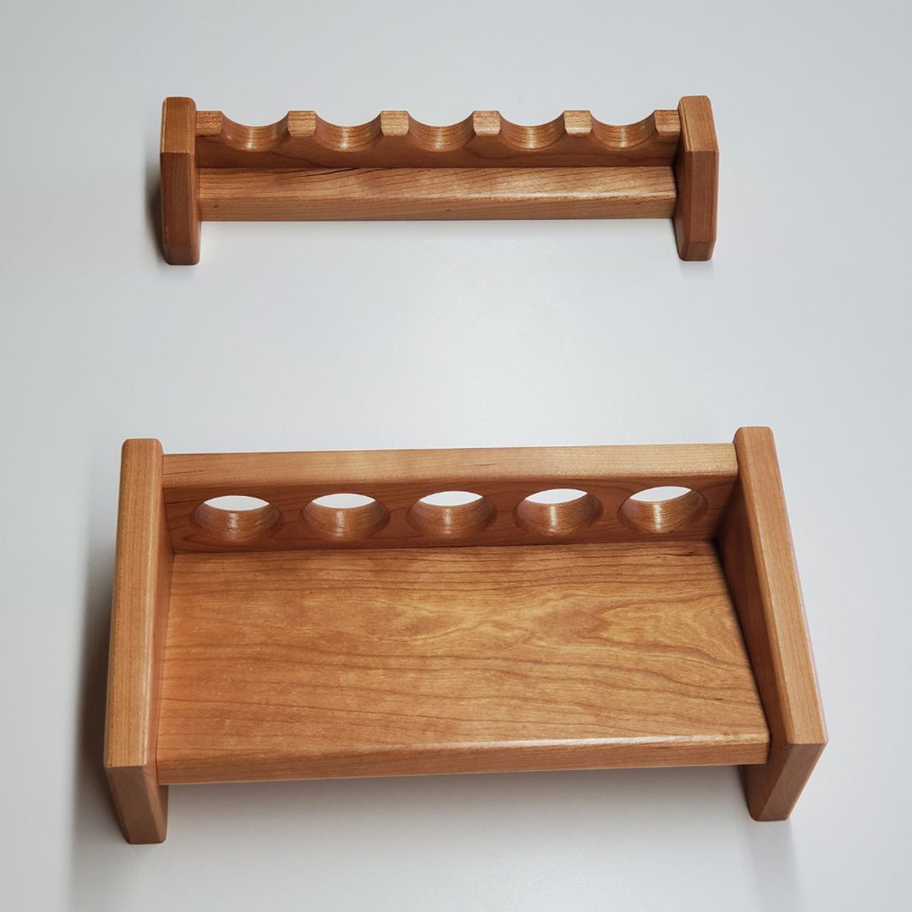 Custom Fishing Rod Rack, Solid Maple Wood