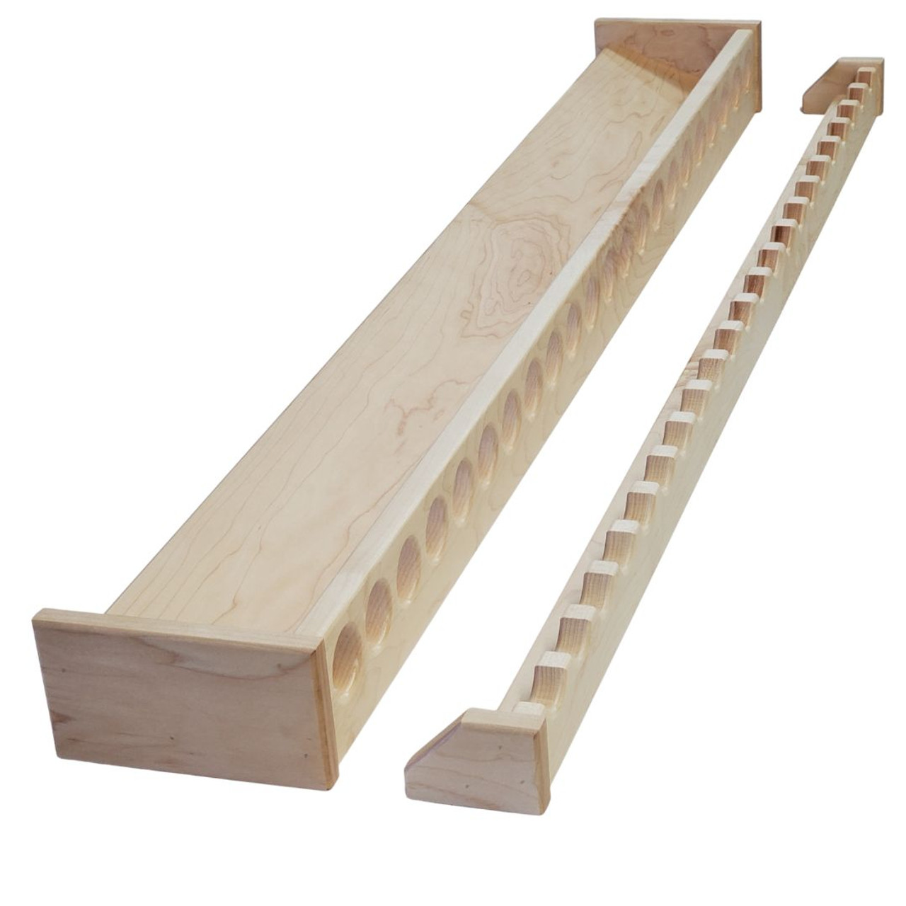 Fishing Rod Rack, Maple, 46 Inch