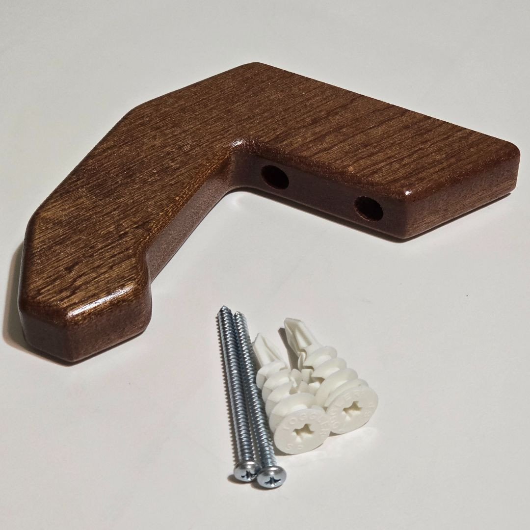 Wooden Archery Bow Rack Hooks for Wall Display