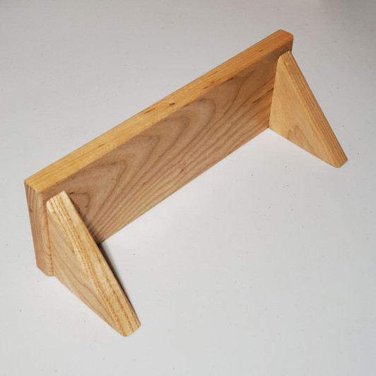 12 inch solid ash wood shelf